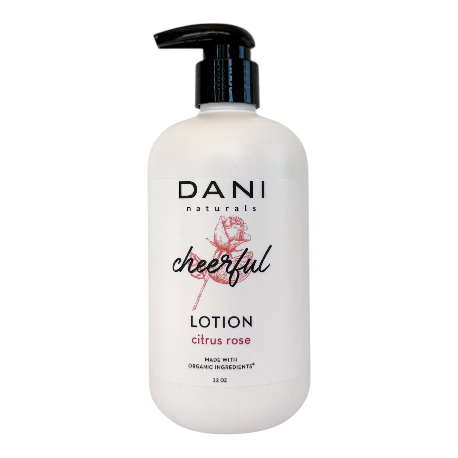 Citrus Rose Hydrating Lotion | Cheerful & Non-Greasy | DANI Naturals
