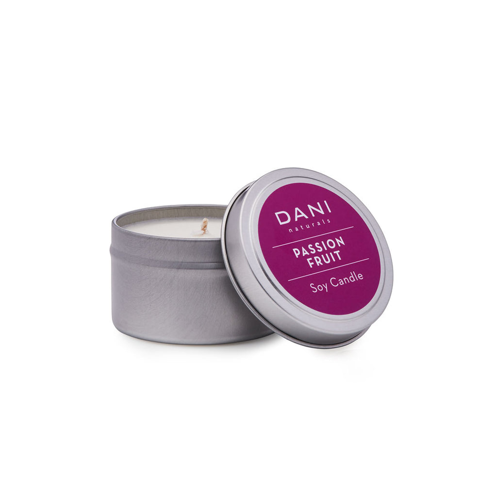 Passion Fruit Soy Travel Tin Candle - 2 oz