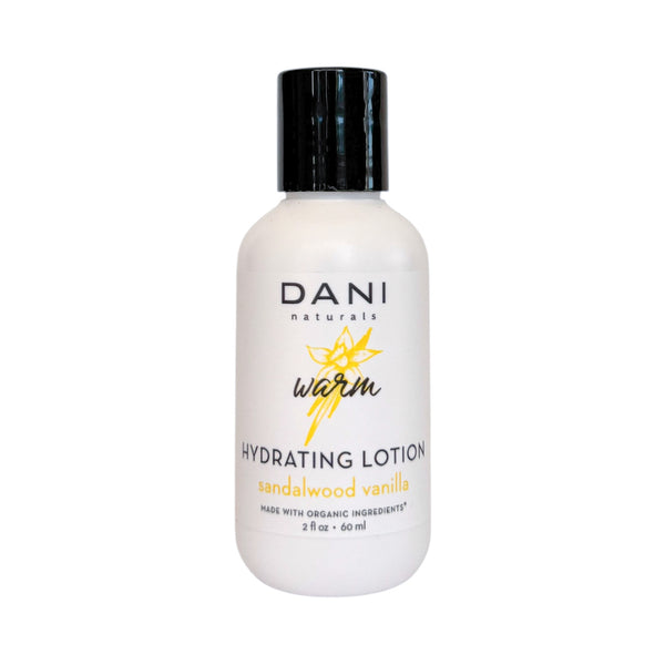 SANDALWOOD VANILLA 2OZ TRAVEL SIZE LOTION