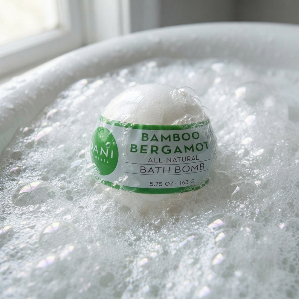 BAMBOO BERGAMOT BATH BOMB