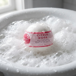 CITRUS ROSE BATH BOMB