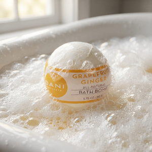 GRAPEFRUIT GINGER BATH BOMB