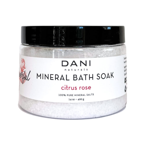 CITRUS ROSE MINERAL BATH SOAK