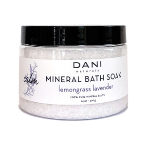 LEMONGRASS LAVENDER MINERAL BATH SOAK