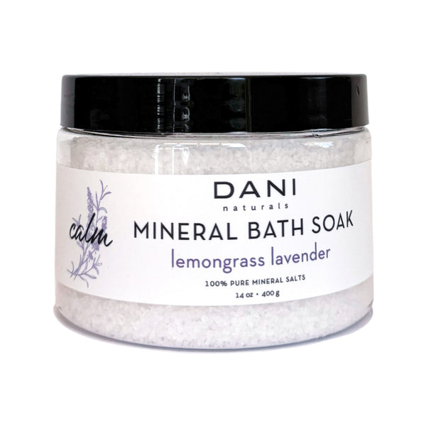 LEMONGRASS LAVENDER MINERAL BATH SOAK