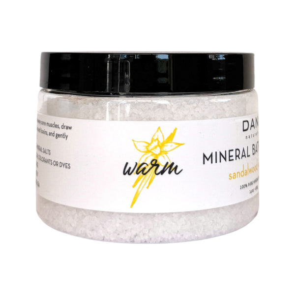 SANDALWOOD VANILLA MINERAL BATH SOAK