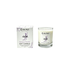 LEMONGRASS LAVENDER GLASS CANDLE