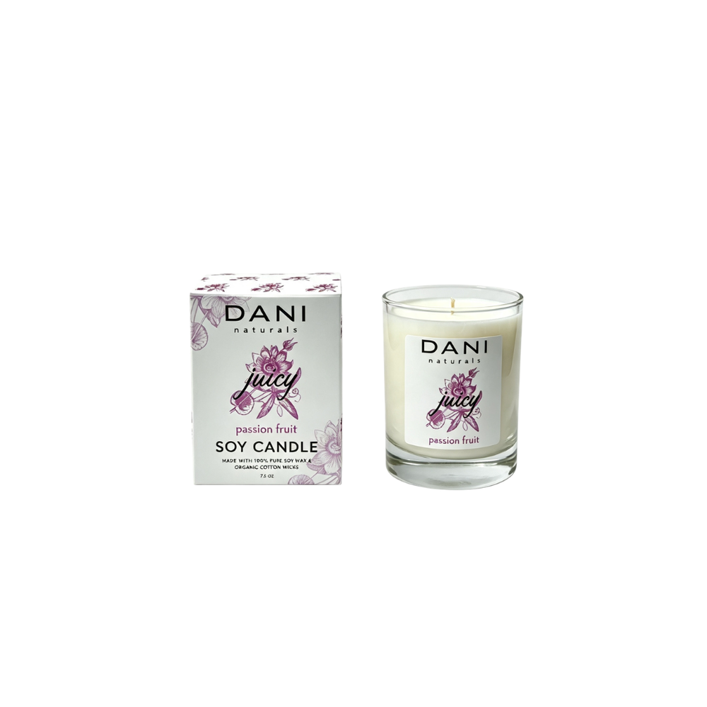 PASSION FRUIT GLASS CANDLE