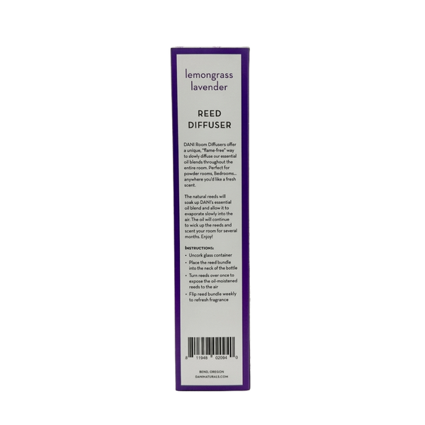 LEMONGRASS LAVENDER REED DIFFUSER