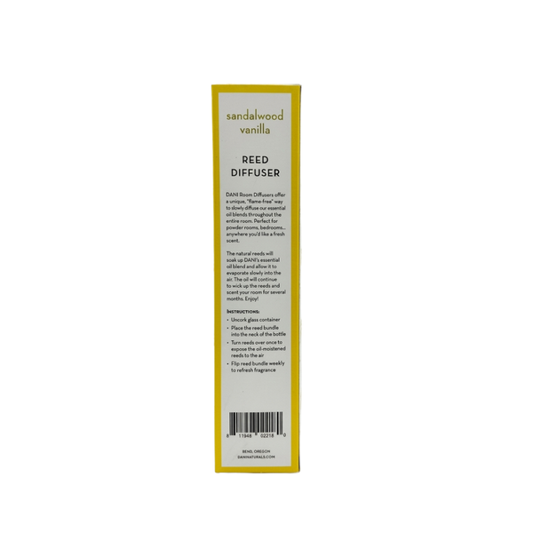 SANDALWOOD VANILLA REED DIFFUSER
