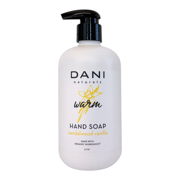 SANDALWOOD VANILLA MOISTURIZING HAND SOAP