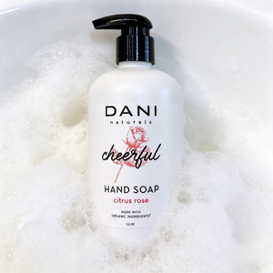 Citrus Rose Moisturizing Hand Soap | Cheerful & Sulfate-Free | DANI Naturals