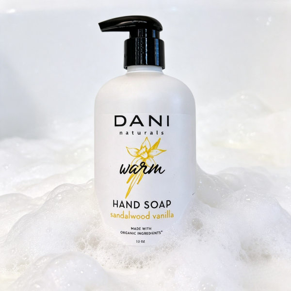 Sandalwood Vanilla Moisturizing Hand Soap | Warm & Sulfate-Free | DANI Naturals
