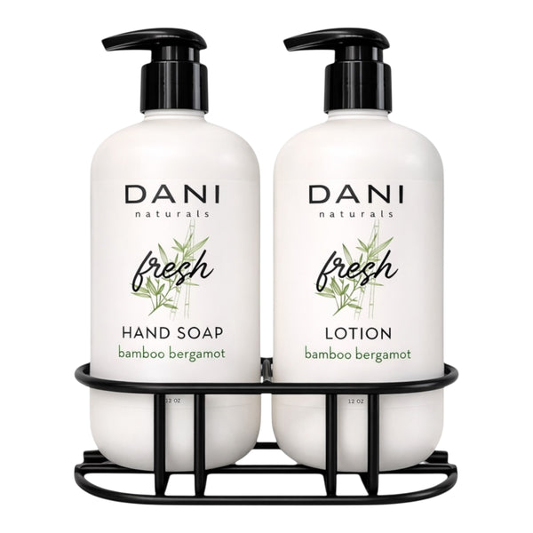 BAMBOO BERGAMOT HAND SOAP AND LOTION SET