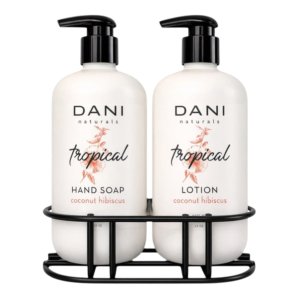 COCONUT HIBISCUS HAND SOAP AND LOTION SET
