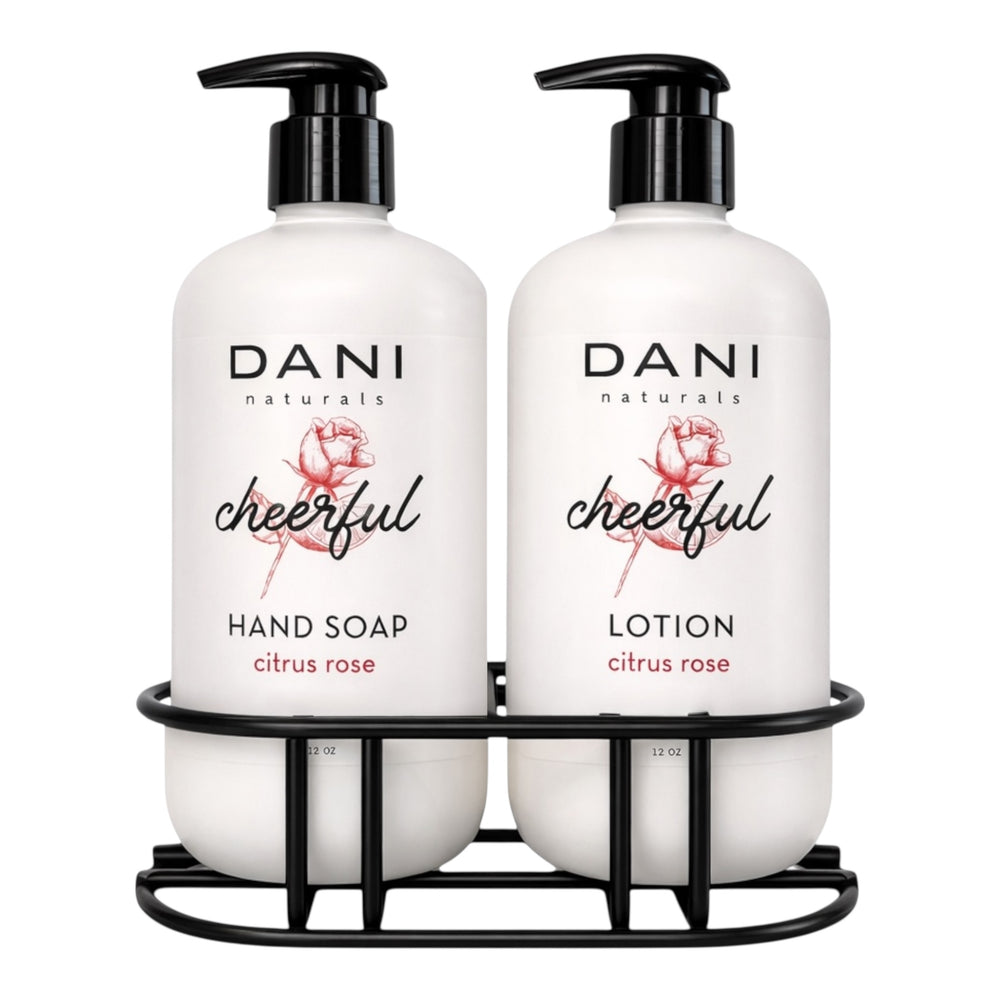 CITRUS ROSE HAND SOAP AND LOTION SET