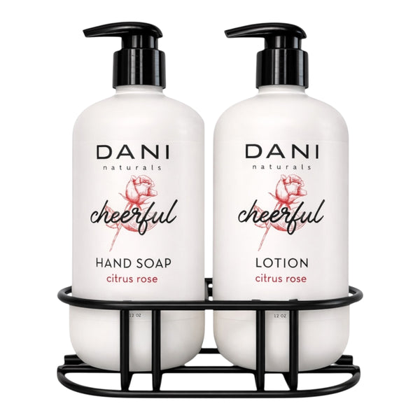 CITRUS ROSE HAND SOAP AND LOTION SET
