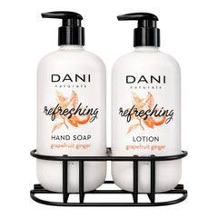 GRAPEFRUIT GINGER HAND SOAP AND LOTION SET