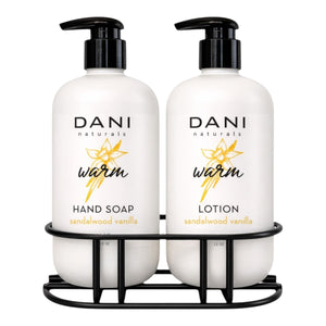 SANDALWOOD VANILLA HAND SOAP AND LOTION SET
