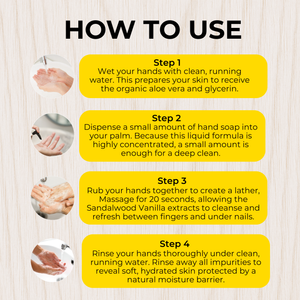SANDALWOOD VANILLA MOISTURIZING HAND SOAP