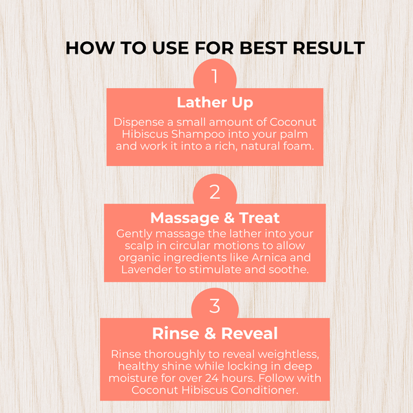 COCONUT HIBISCUS SULFATE-FREE SHAMPOO