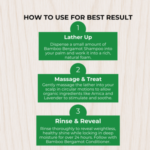 BAMBOO BERGAMOT SULFATE-FREE SHAMPOO