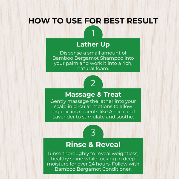 BAMBOO BERGAMOT SULFATE-FREE SHAMPOO