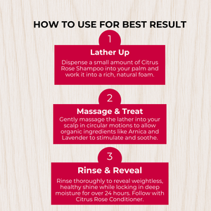 CITRUS ROSE SULFATE-FREE SHAMPOO