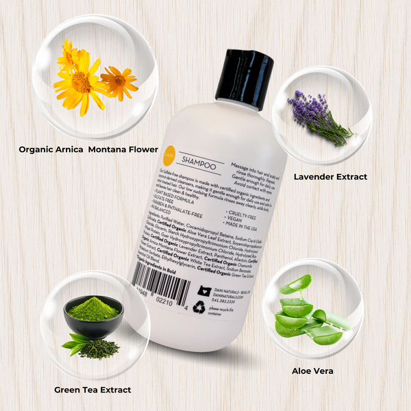 SANDALWOOD VANILLA SULFATE-FREE SHAMPOO