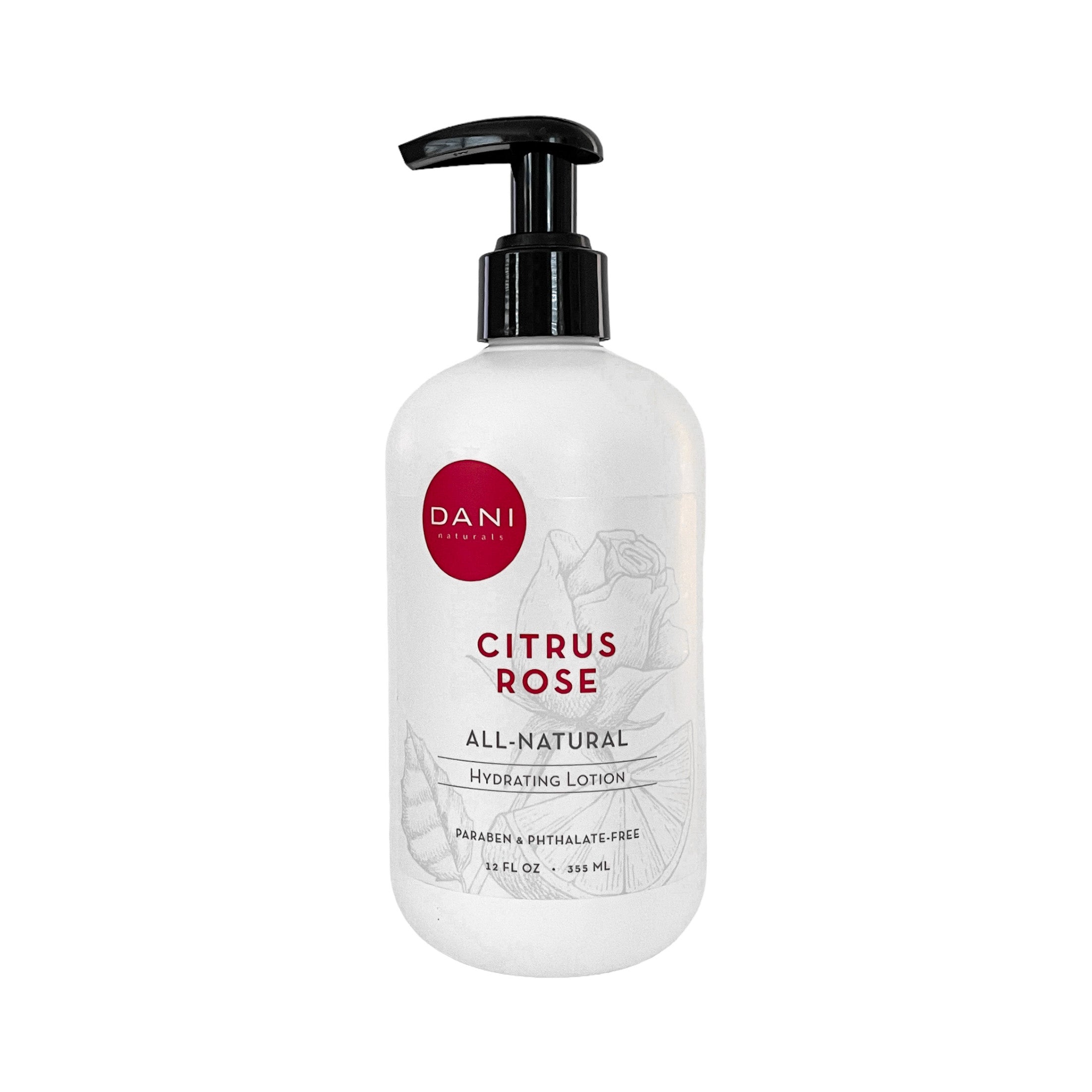 CITRUS ROSE HYDRATING LOTION | DANI Naturals