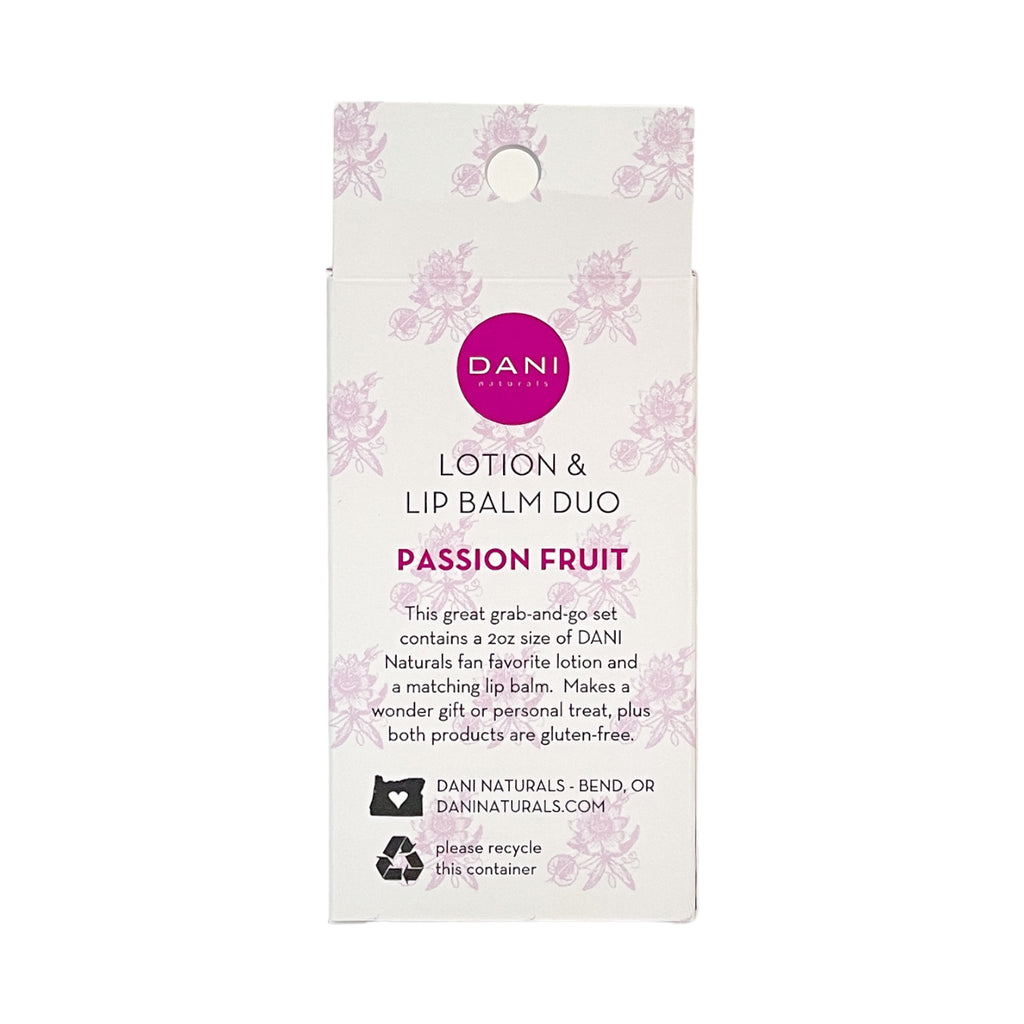 Lotion and Lip Balm Duo, Passion Fruit