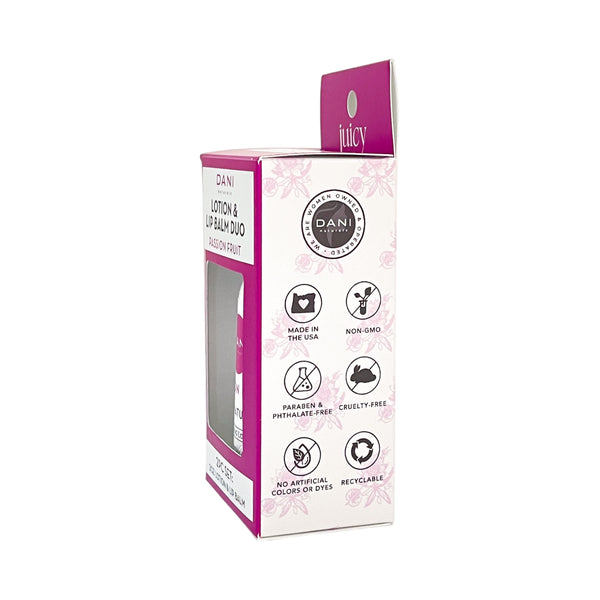 PASSION FRUIT LOTION AND LIP BALM DUO