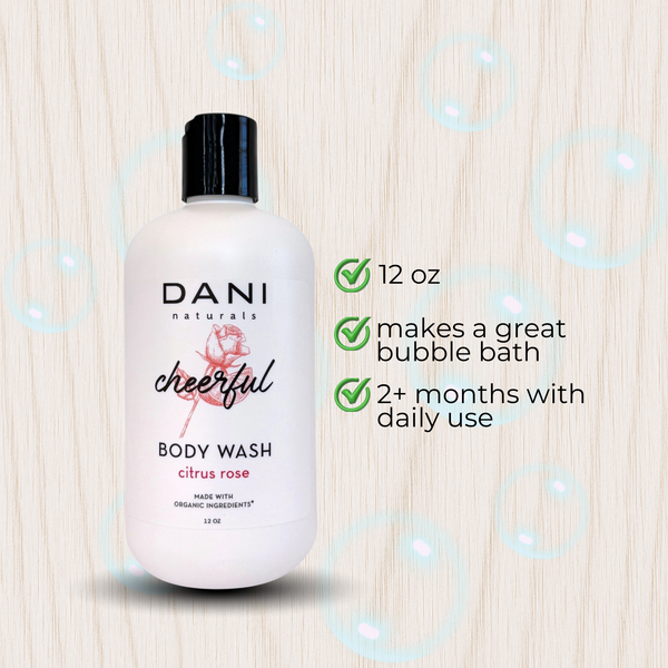 CITRUS ROSE MOISTURIZING BODY WASH