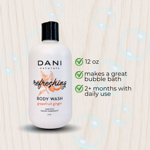 GRAPEFRUIT GINGER MOISTURIZING BODY WASH