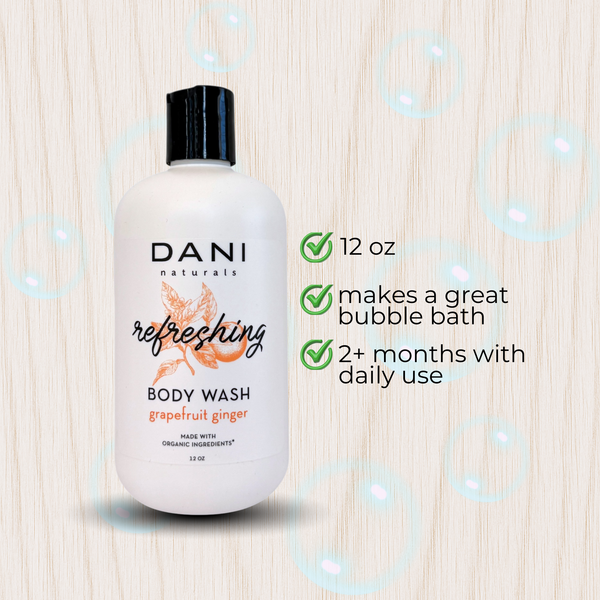 GRAPEFRUIT GINGER MOISTURIZING BODY WASH