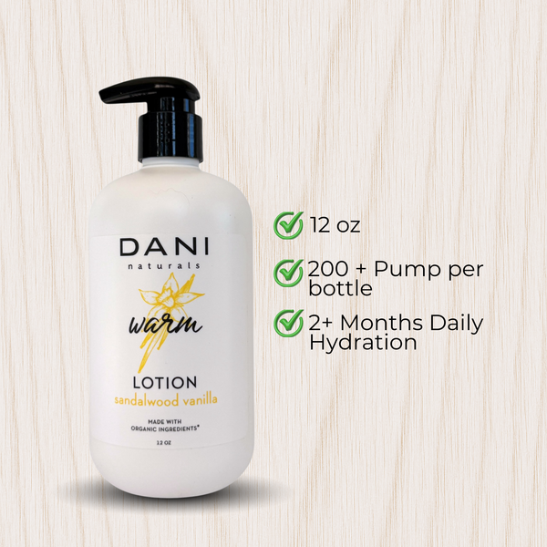 SANDALWOOD VANILLA HYDRATING LOTION