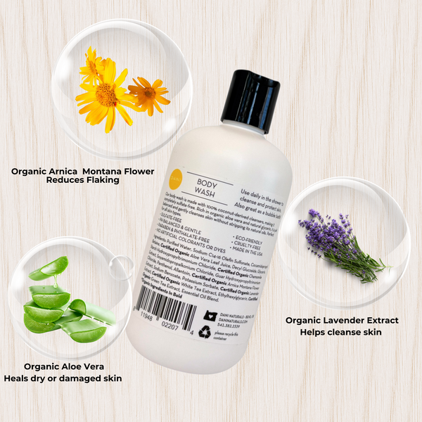 SANDALWOOD VANILLA MOISTURIZING BODY WASH