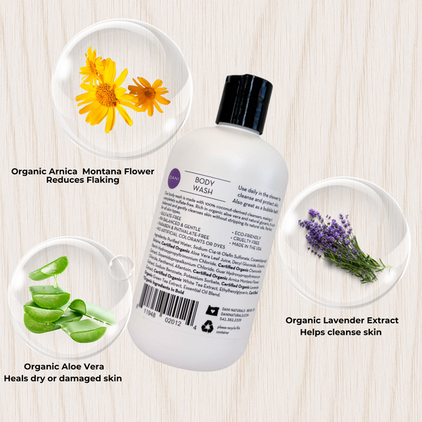 LEMONGRASS LAVENDER MOISTURIZING BODY WASH