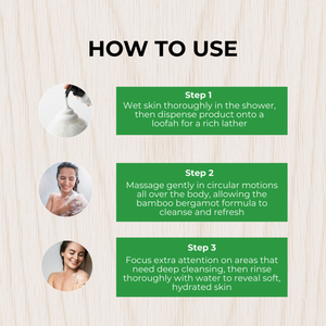 BAMBOO BERGAMOT MOISTURIZING BODY WASH