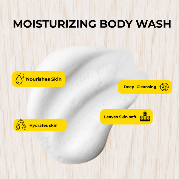SANDALWOOD VANILLA MOISTURIZING BODY WASH