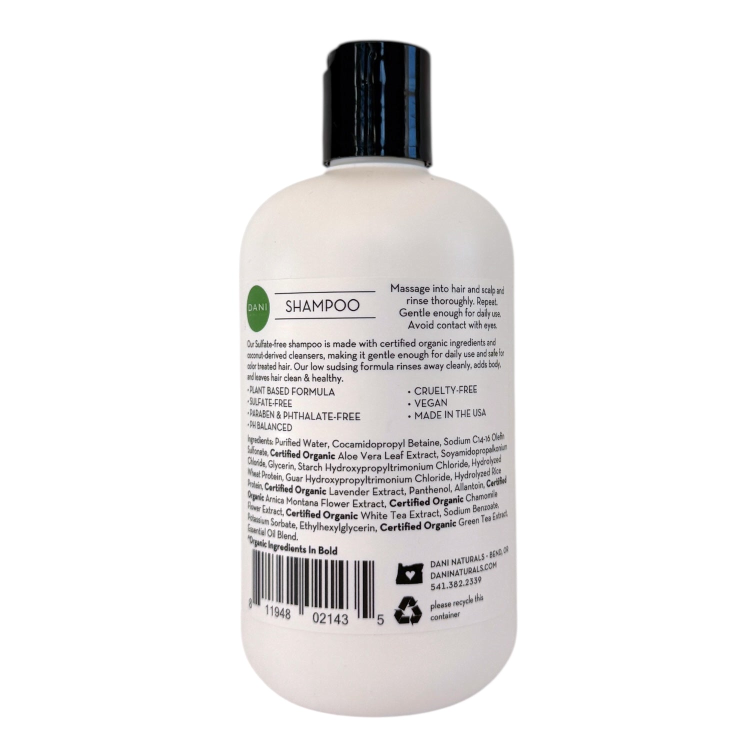 BAMBOO BERGAMOT SULFATE-FREE SHAMPOO