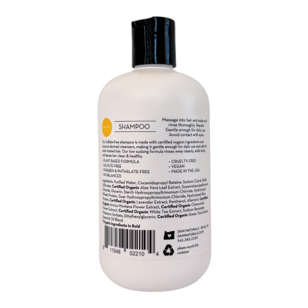 SANDALWOOD VANILLA SULFATE-FREE SHAMPOO