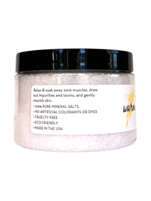 SANDALWOOD VANILLA MINERAL BATH SOAK
