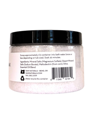 LEMONGRASS LAVENDER MINERAL BATH SOAK