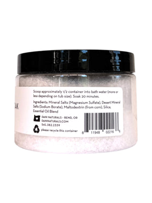 SANDALWOOD VANILLA MINERAL BATH SOAK