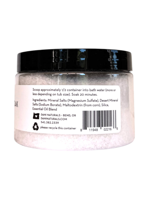 SANDALWOOD VANILLA MINERAL BATH SOAK