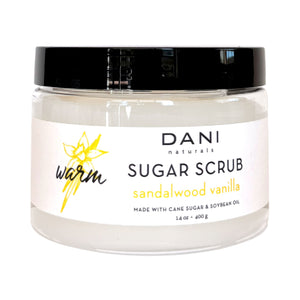 SANDALWOOD VANILLA EXFOLIATING BODY SCRUB