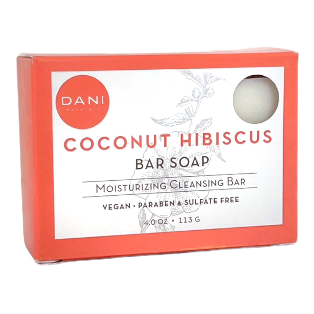 4oz Bar Soap Coconut Hibiscus