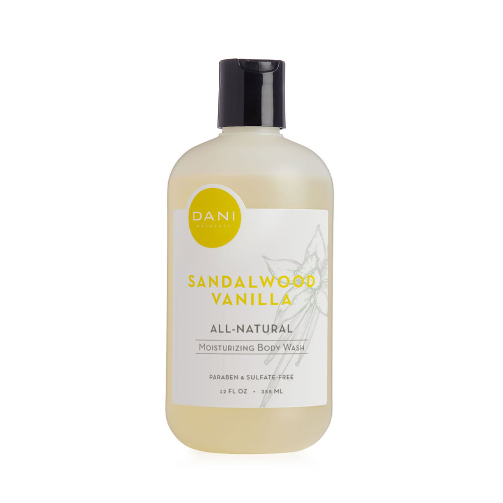 SANDALWOOD VANILLA MOISTURIZING BODY WASH