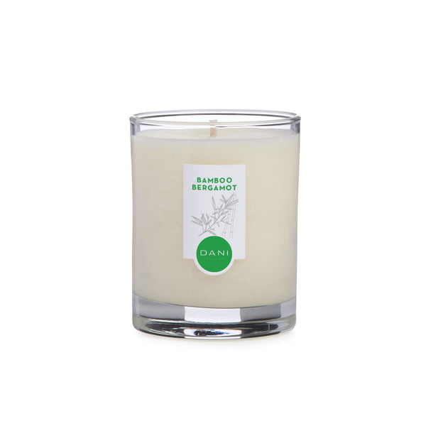 BAMBOO BERGAMOT GLASS CANDLE